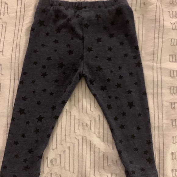splendid dark grey star print leggings - Picture 3 of 3
